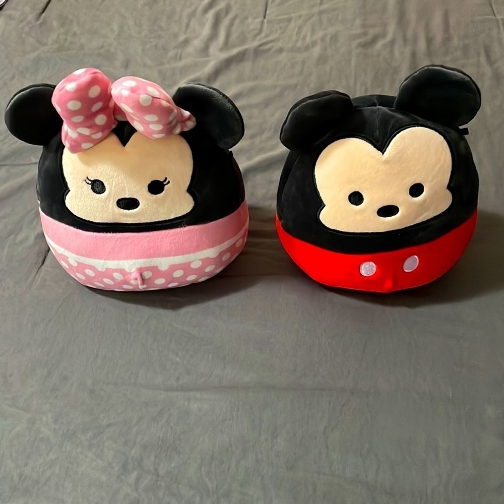 Squishmallow bundle Minnie & Mickey Mouse
